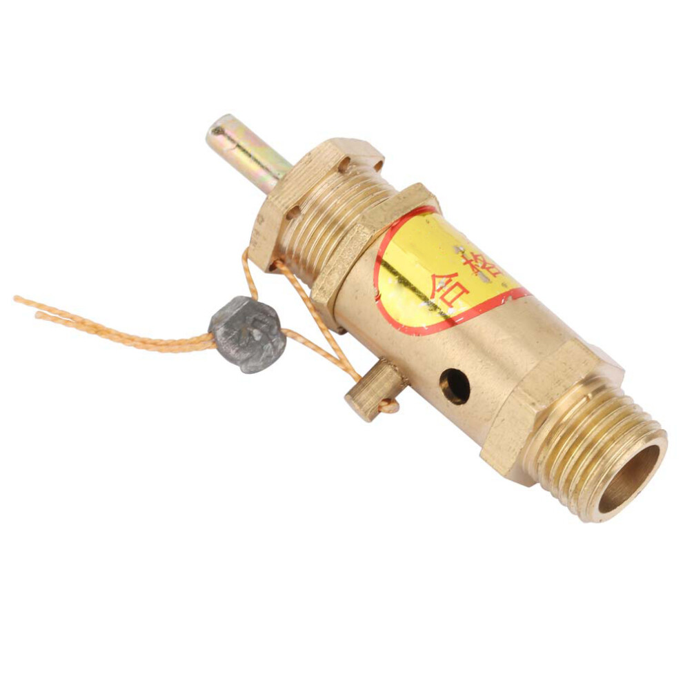 G1/4 Air Compressor Safety Release Pressure Valve For Boiler Steam Generator (5Kg) 4951324744667