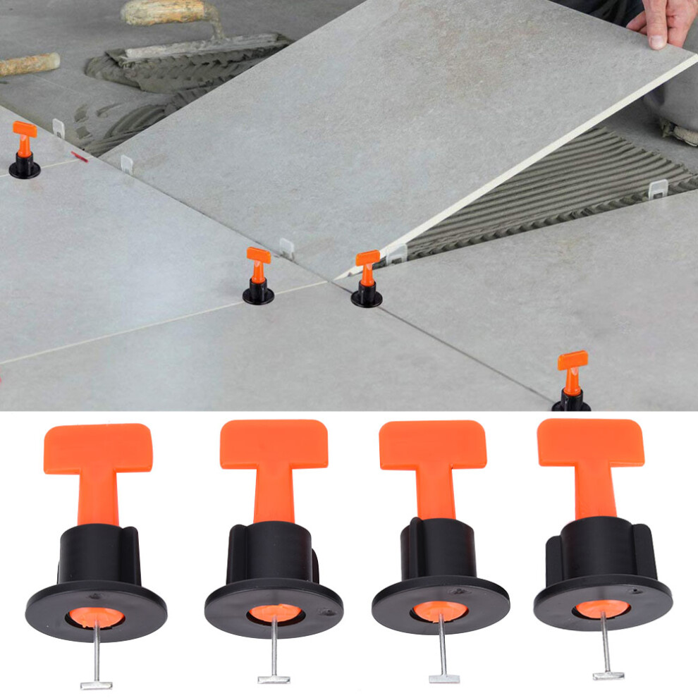 50Pcs Tile Leveler Flooring Wall Leveling System Locator Spacer Building Supplies 4391324744913