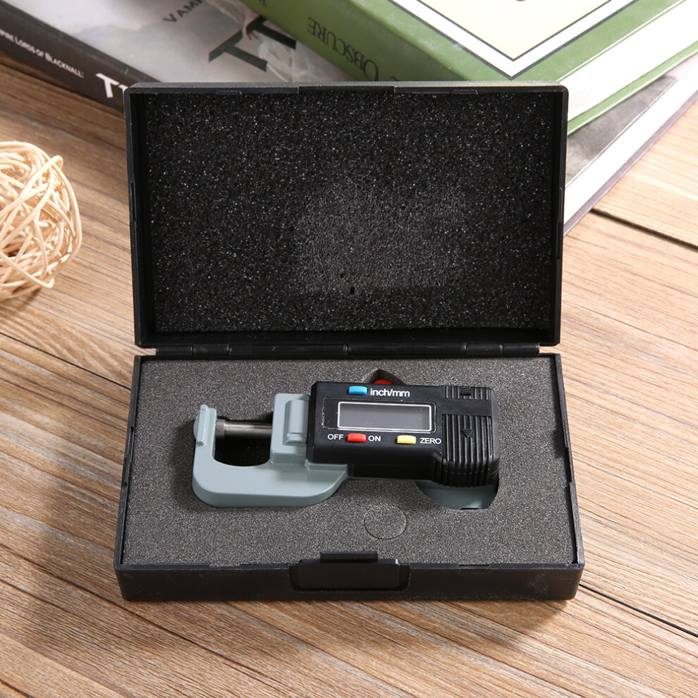 Digital Thickness Gauge Metal Horizontal Electronic Thickness Micrometer Jewelry Pearl Ruler 8201324745321