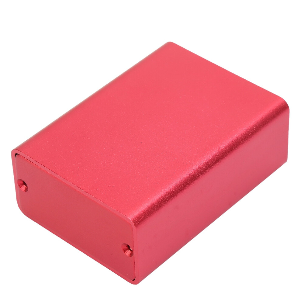 Circuit Board Instrument Aluminum Cooling Box Diy Electronic Project Enclosure Case Frosted Red 9341324746412
