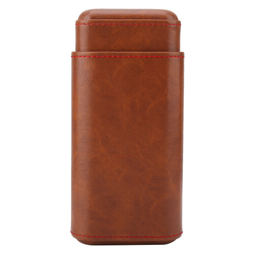 3-Röhren-Mini-Zigarrenhumidor,3 Zigarren,18x8x3,5cm,Farbe 1