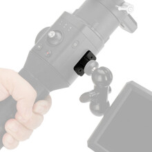 Portable Metal Extension Plate 1/4 Inch Screw External Monitor Mount for DJI RONIN S Gimbal
