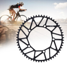 Outdoor 130BCD Single Kettenblatt mit 56Z aus Alloy, schwarz für Fahrrad
