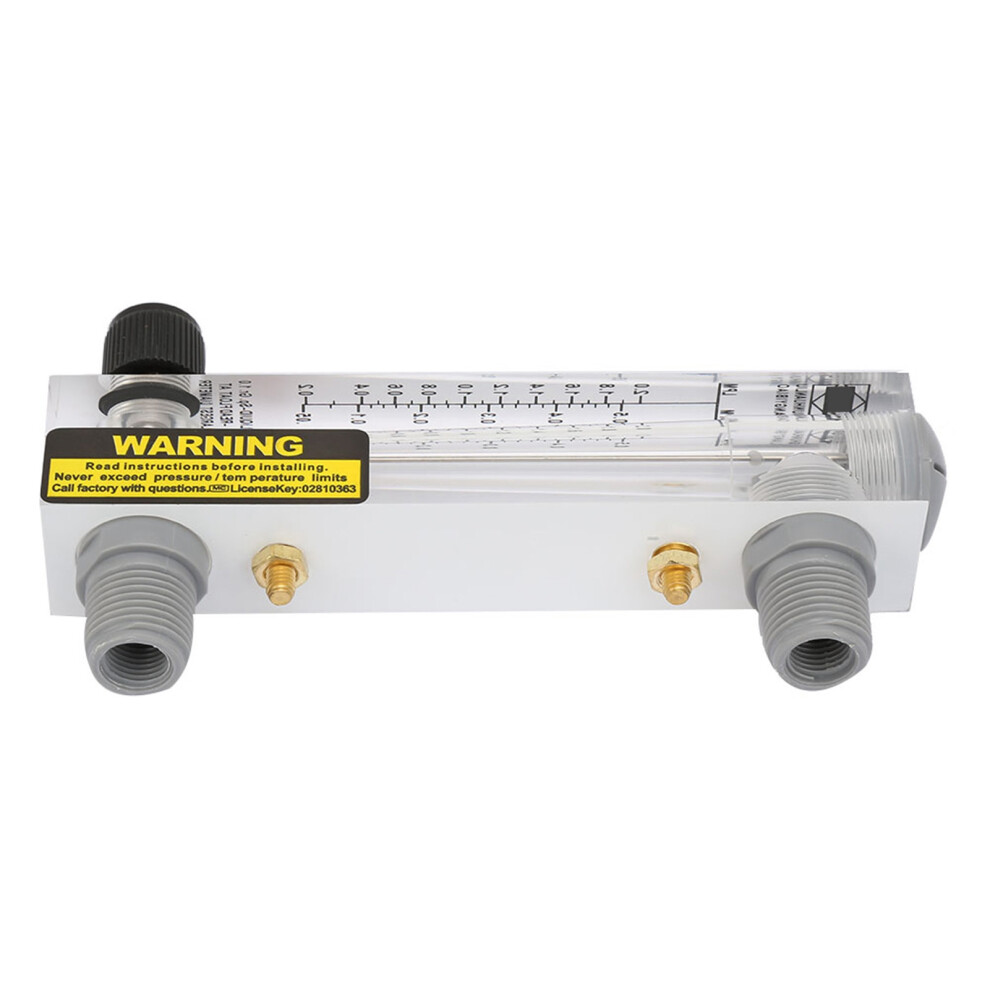 Lzm-15T 0.1-0.5Gpm Knob Panel Type Liquid Flowmeter Flow Meter Measurement Zg1/4" 4671324750573