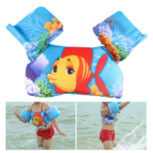 Goldfish Pattern Kids Children Inflatable Safety Swimming Training Vest Floating Sleeves