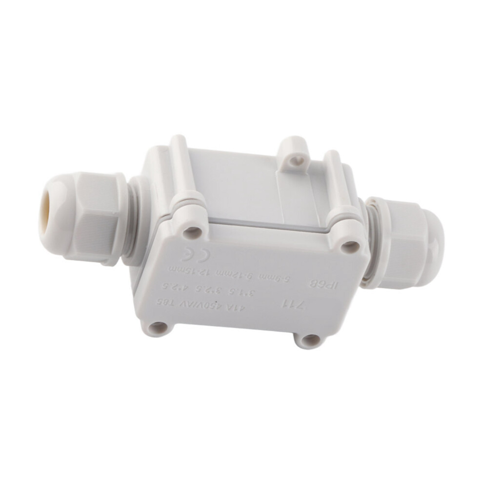 Ip68 Waterproof Outdoor 2 Way Electrical Cable Connector Junction Box 450V 24A 4091324752207