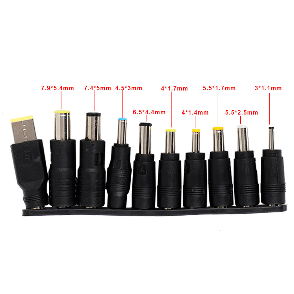 90W Multifunctional Car Charger With Usb Interface And 10Pcs Adapter Fit For Dell 7891324752507