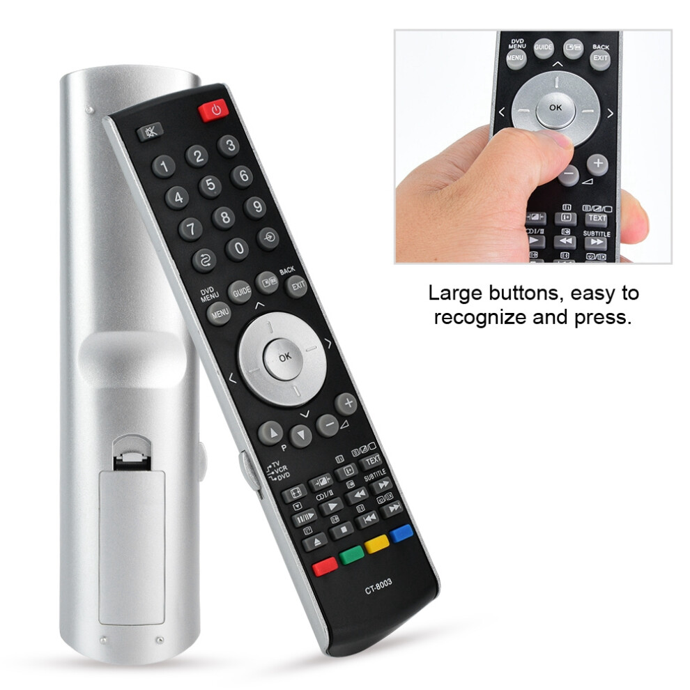 Ct-8003 Multifunctional Tv Replacement Remote Control For Toshiba Controller 4921324752214