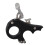 Archery Release Aids 3 Finger Grip Thumb Caliper Trigger for Compound Bow Accessory (Black ) 6