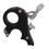 Archery Release Aids 3 Finger Grip Thumb Caliper Trigger for Compound Bow Accessory (Black ) 15
