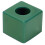 Grüner Kreidehalter 9 g, 3 x 3 x 2,7 cm, Schutzabdeckung 2