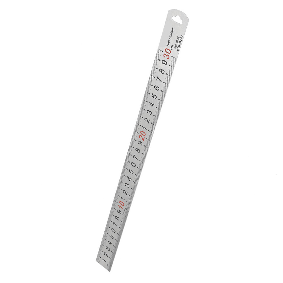 300Mm Stainless Steel Ruler Measurement Tool Metric Markings 9481324752737