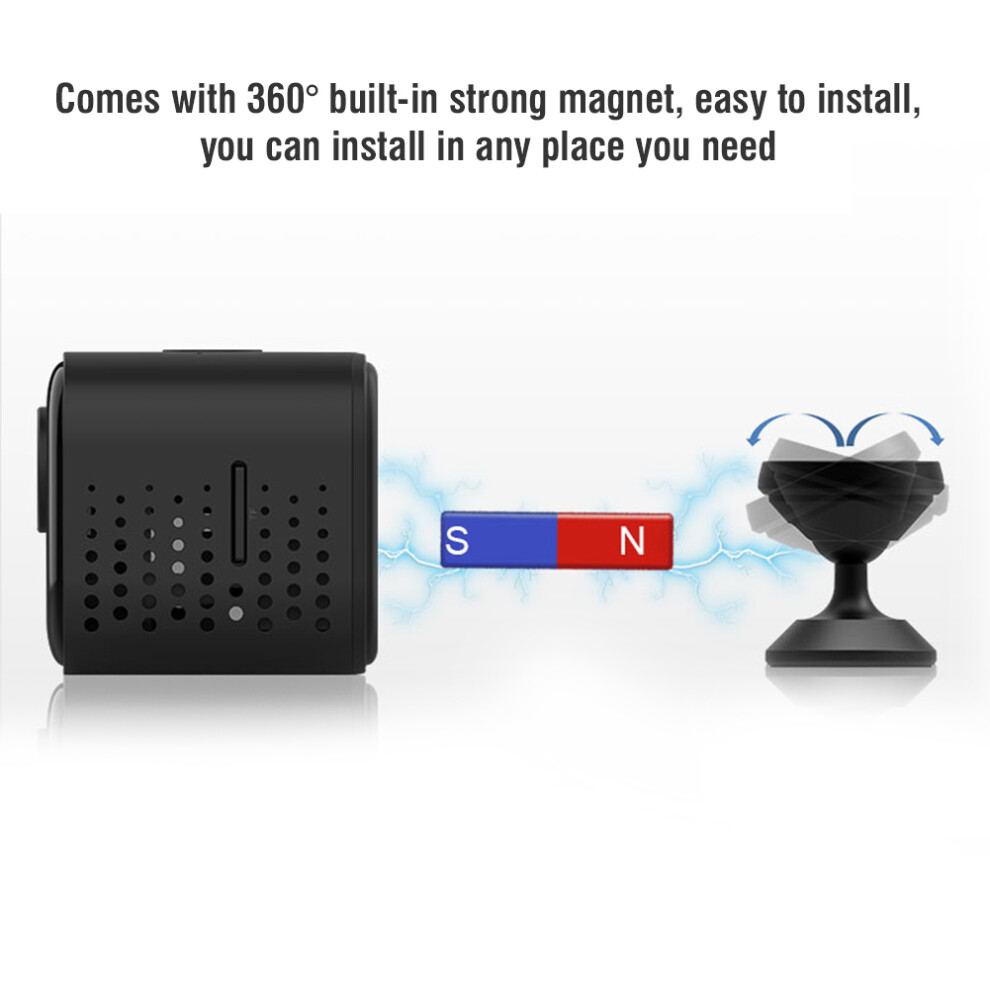 Mini Hd Wifi 1080P Camera Dv 30Fps 16:9 Ip Camcorder Motion Detection Infrared Night Vision 4691324753541