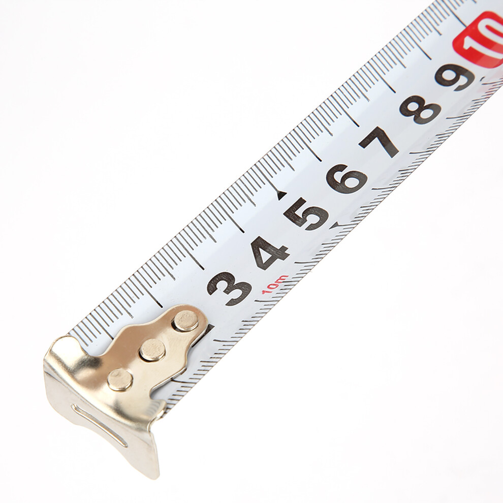 10M Carbon Steel Tape Measure Flexible Ruler Retractable Woodworking Measuring Tool 8301324753828