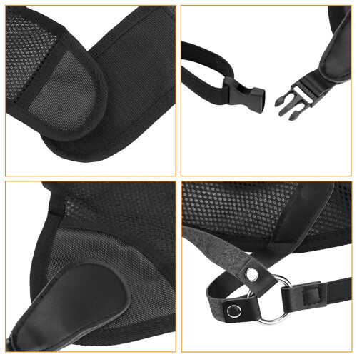 Lightweight Adjustable Archery Shooting Hunting Chest Guard Protector Accessory (Left handed)