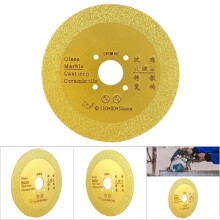 110mm Diamond Cutting Grinding Disc Brazed Saw Blade Wheel for Ceramic Glass Stones (#01)