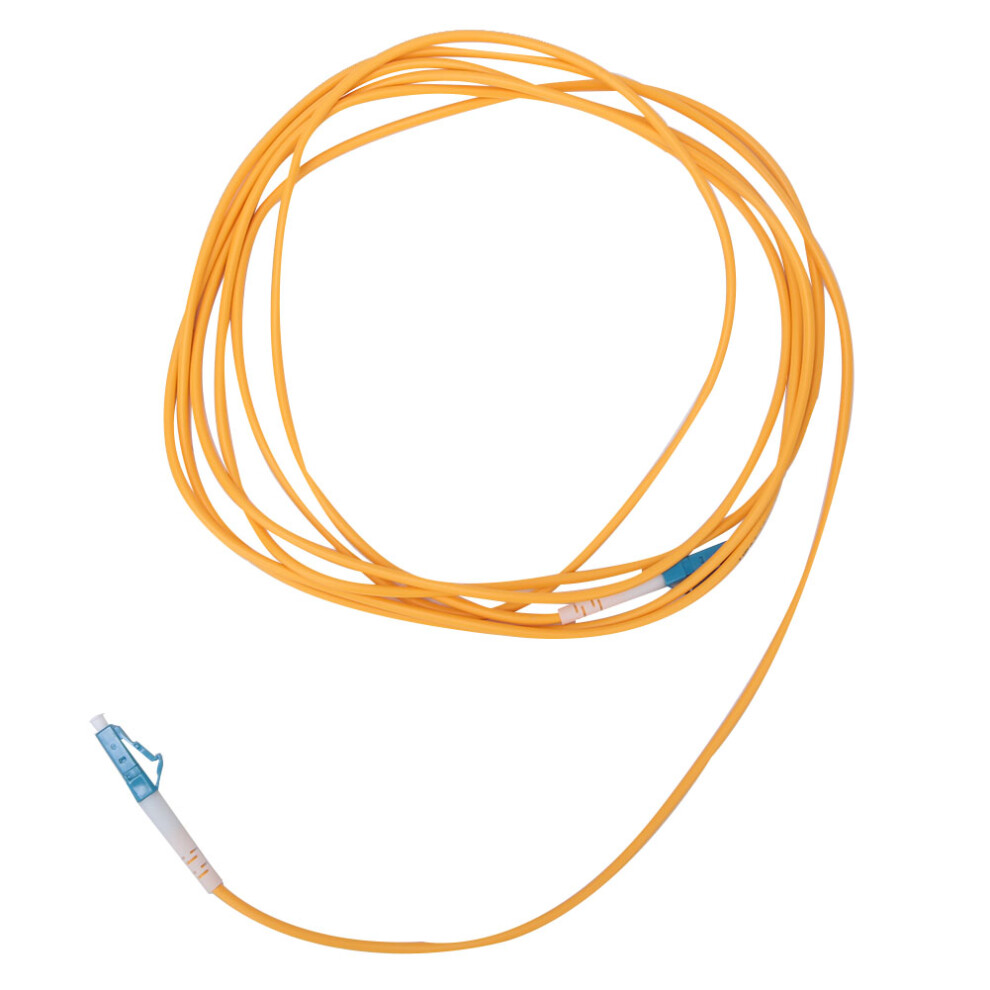 2Pcs 3 Meters Lc Upc To Lc Upc Single Mode Optical Fiber Patch Cable Cord 9451324757087