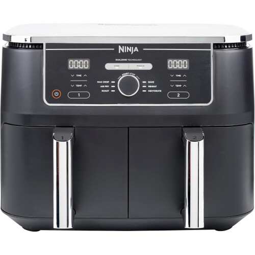 Friteuse sans huile NINJA - Foodi Max Dual Zone AF400EU - Capacité 9,5L - 6 programmes de cuisson - 2470W