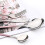 24pc Flatware Set With Stand Dinnerware Set Stainless Steel Cutlery Tableware Set For Party Any Occ 4