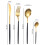 24pc Flatware Set With Stand Dinnerware Set Stainless Steel Cutlery Tableware Set For Party Any Occ 3
