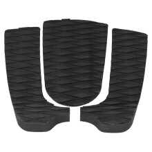 3pcs EVA Surfboard Deck Traction Pads AntiSkid Surf Deck Pad Mat for Skimboard Accessories(Without Holes )