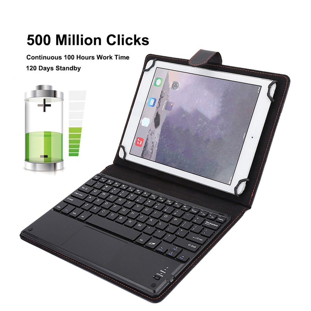 72ÂHour Working Bluetooth Touchpad Keyboard With Protective Case For 9Â10.5In Tablet Pc 8491324782345