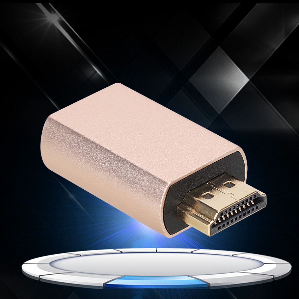 Hdmi Virtual Display Male To Female Adapter Converter For Display/Tv Lcd 1920*1080/60Hz 7891324782870