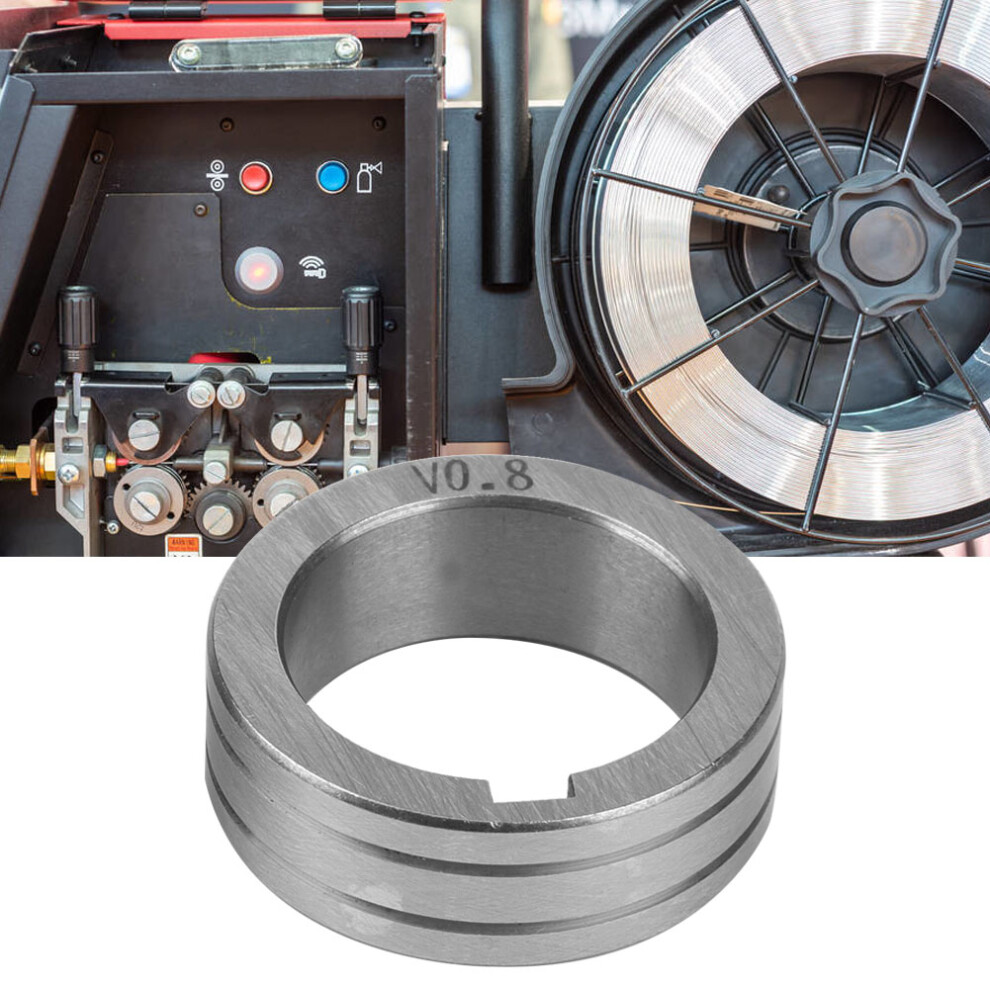 30Mm/1.18In Wire Feeder Roller 0.8/1.0/1.2 Welding Wire Feeding Guide Wheel For Binzel(0.8Mm) 3781324782946