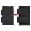 Nylon Double Speedloader Bag Magazine Pouch Shotshell Carrier Holder Hunting Accessory (Black) 8