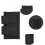 Nylon Double Speedloader Bag Magazine Pouch Shotshell Carrier Holder Hunting Accessory (Black) 9
