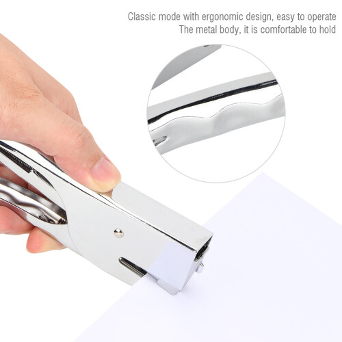 Strong Penetrating Power Metal Hand Plier Stapler Binding Machine 2