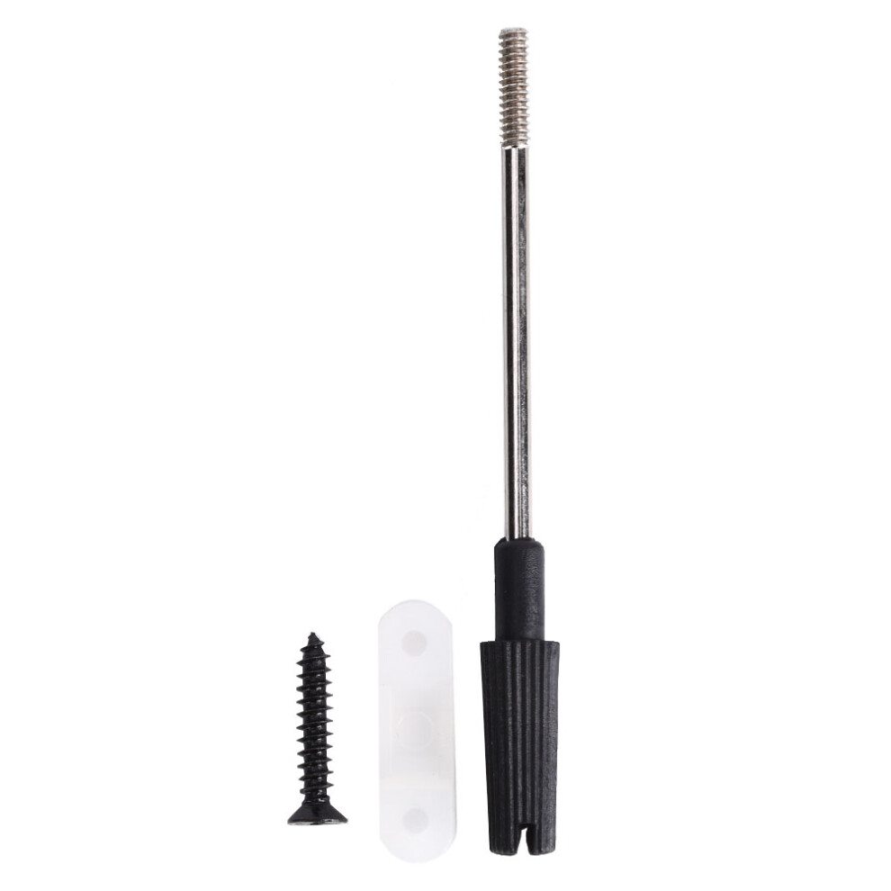 2Pcs Db9 9Pin Screw Type Serial To Terminal Female Connector Adapter With Case Black 4401324784441
