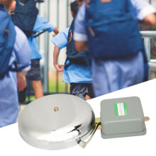 8in Stainless Steel Electric School Ring Time Bell for Factory Agencies School 35W