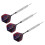3pcs Safety Steel Needle Darts Set Durable Safty Dart Set Throwing Game Equipments 15