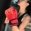 1 Paar Kinder PU Kickbox-Handschuhe 21,5x13x8 cm Rot 4