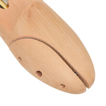 2 Stück Schuhspanner aus Holz 41-42, Naturholz, 25,5 cm