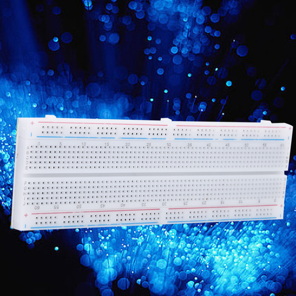 830 Tie Points Solderless Breadboard Circuit Testing Board Reusable 4231324787612