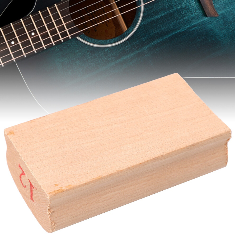 Guitar Fingerboard Radius Sanding Block Fret Leveling Tool With Abrasive Paper(12'') 8431324787940