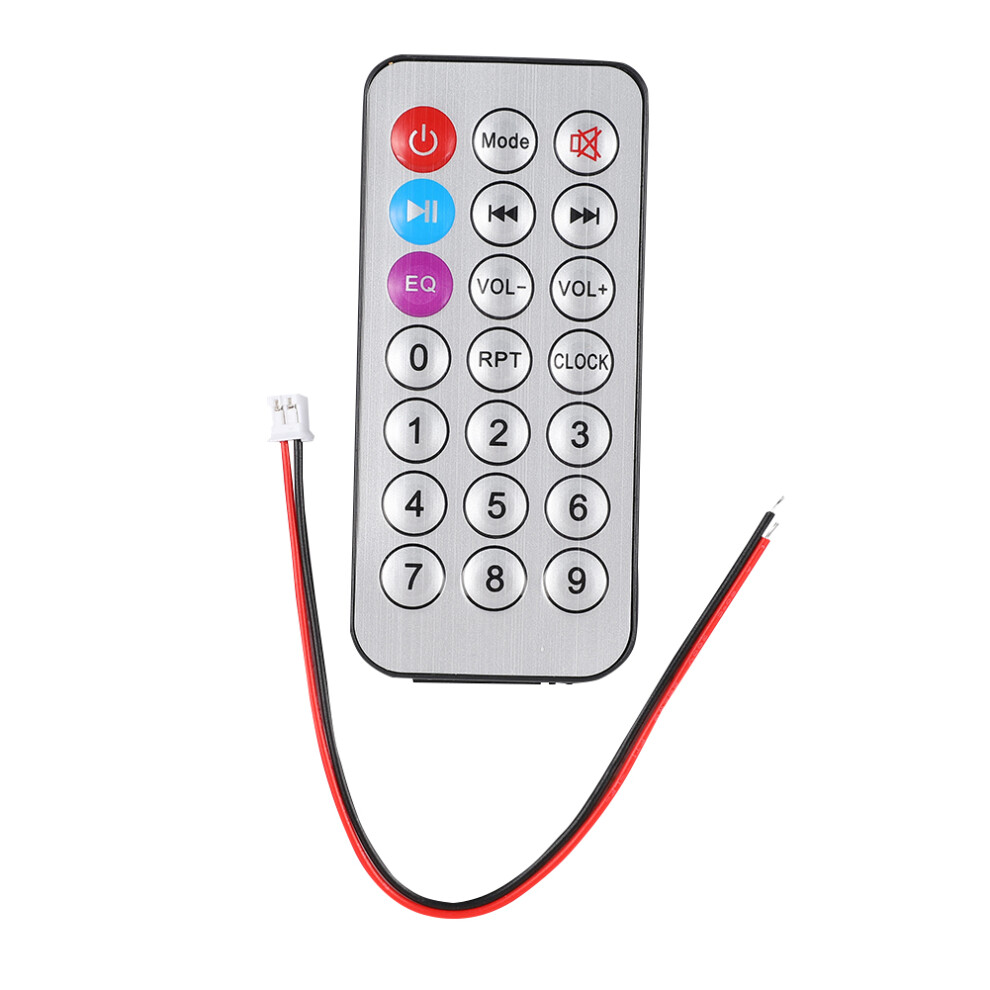 Bluetooth Speaker Diy Kit Mp3 Music Pack Stereo Sound 3W Mini Power Amplifier With Remote Controlgray 7621324788547