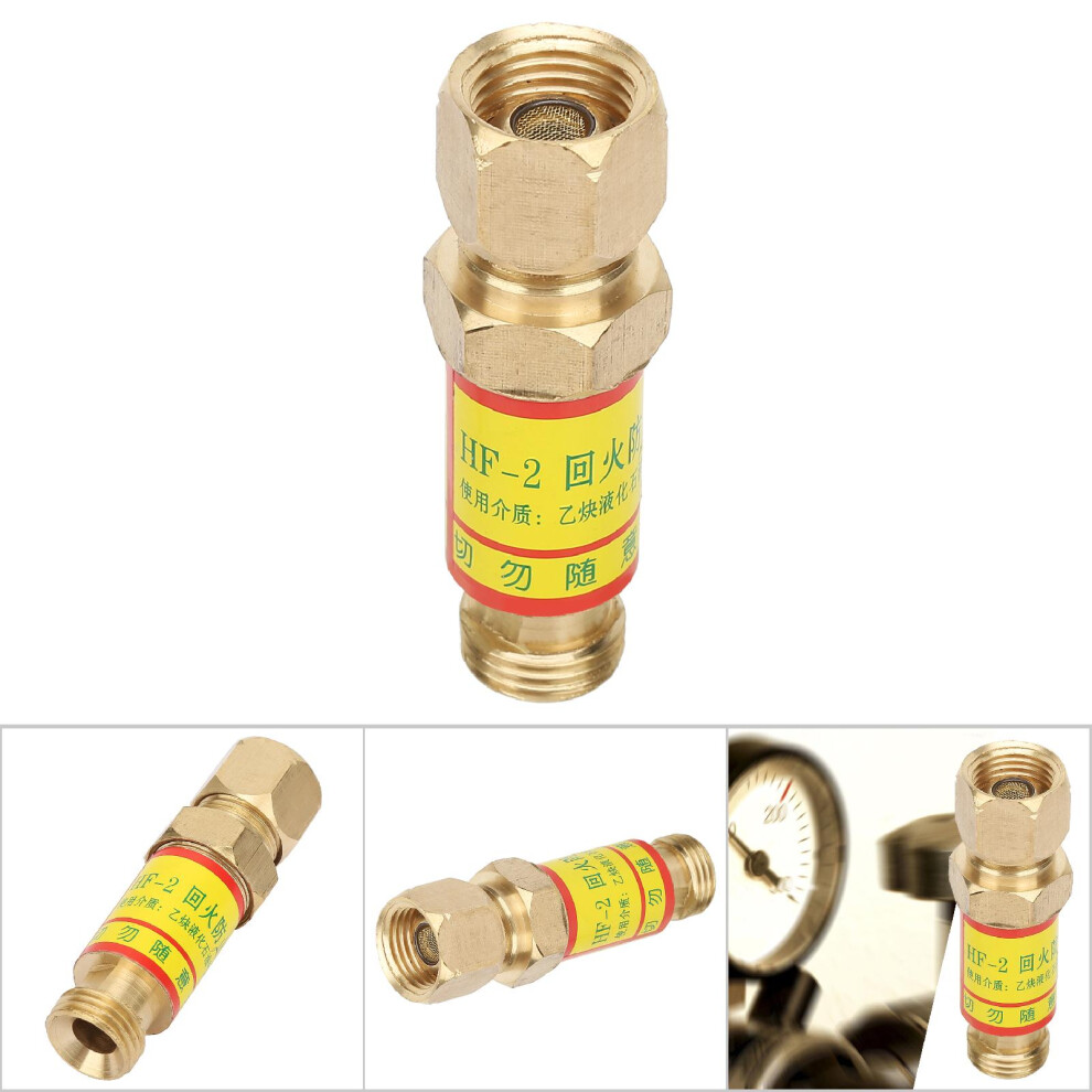 Acetylene Check Valve Flashback Arrestor Welding/Cutting Torch Flame Buster M16*1.5 4661324790051
