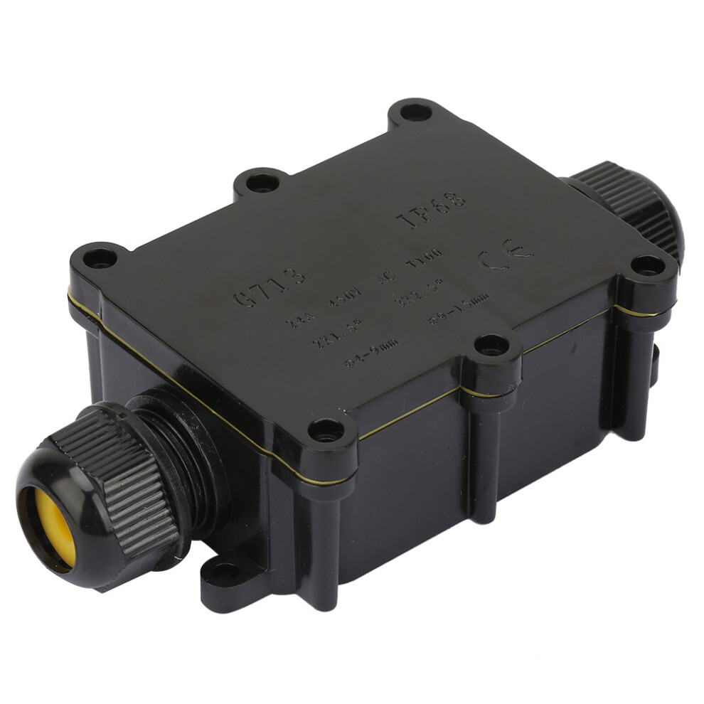 Ip68 Waterproof Junction Box Electrical Enclosure Cable Connecting Terminal Block (Two Way) 9451324790619