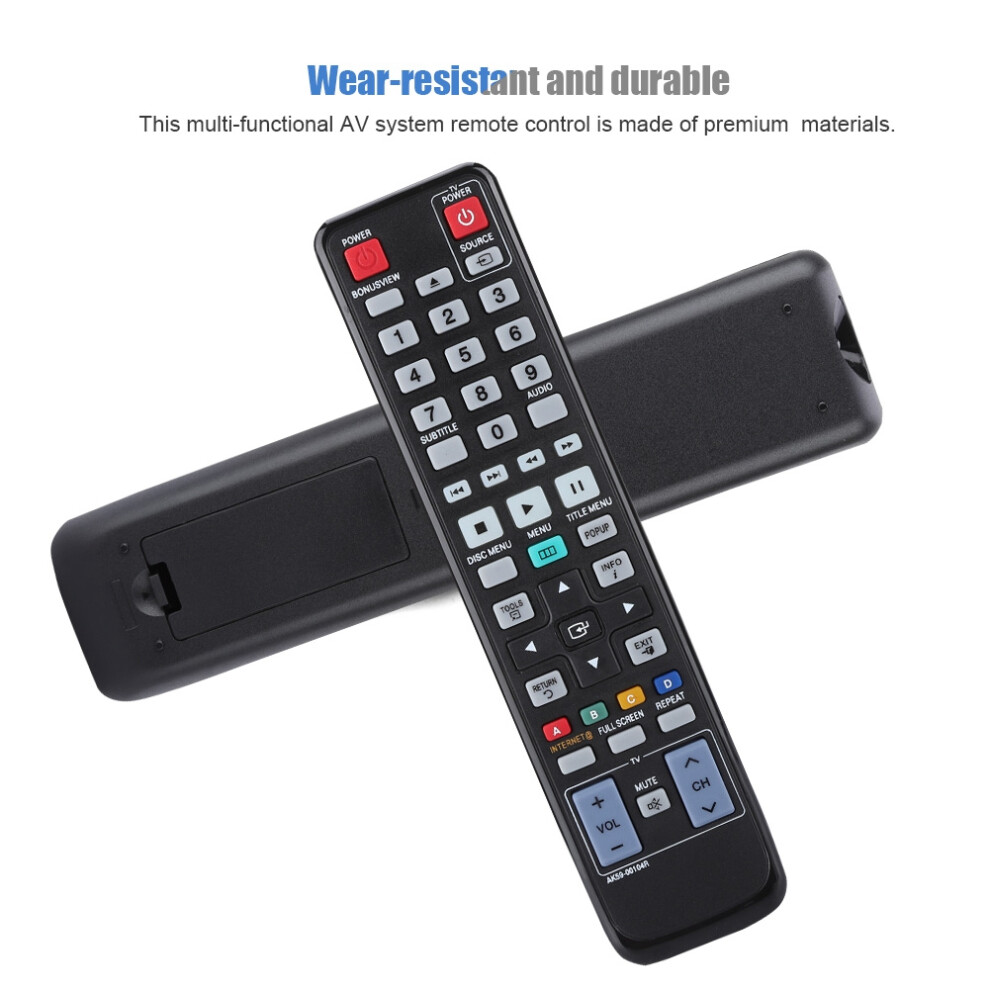 Multi Function Dvd Player Replacement Remote Control For Samsung Ak59-00104R 7901324790970