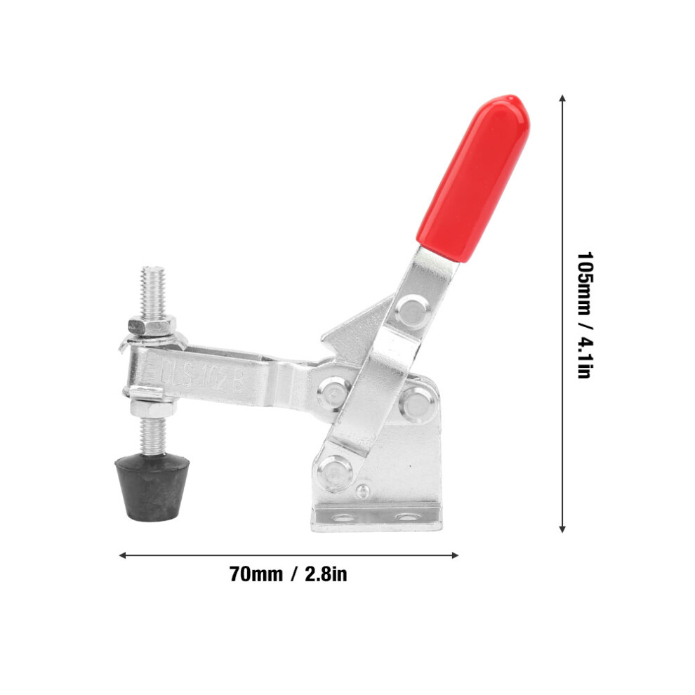 Professional Carbon Steel Vertical Handle Quick Toggle Holding Clamp Tool 8211324791501