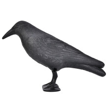 Unique Simulation Crow Hunting Bait Tool Holiday Decoration Desktop Decor Blackblack