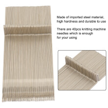 KH230 40 Stück Stricknadeln aus Stahl 14,2 cm