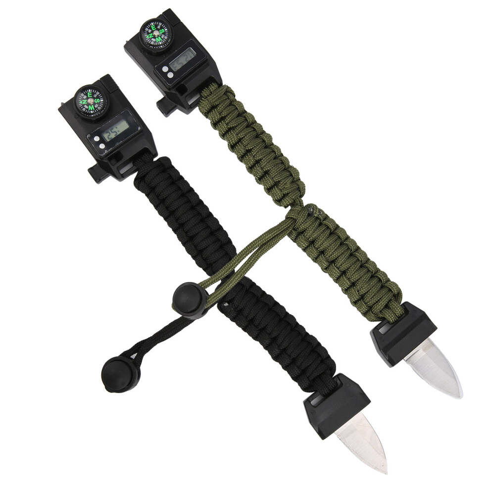 Outerdoor MultiâFunctional Waterproof Umbrella Rope Watch Camping Adventure Watch 9341324792365