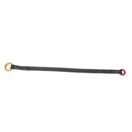 90 cm Kletter-Lanyard, 22 kN, Rot/Gold Zwei Ringe 2
