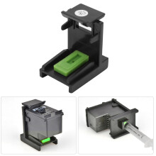 Ink Cartridge Tool Refill Tool Ink Absorption Clip Fit for HP and Fit for Canon(Type2 Colored)