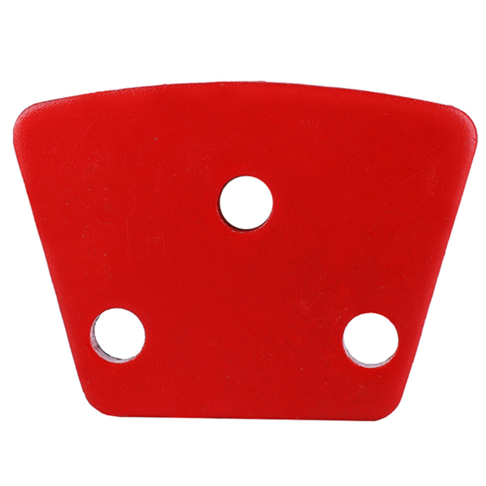 3Pcs Trapezoid Diamond Floor Grinding Pad Disc #30 Grit Metal Bond Scraper 7891324793593