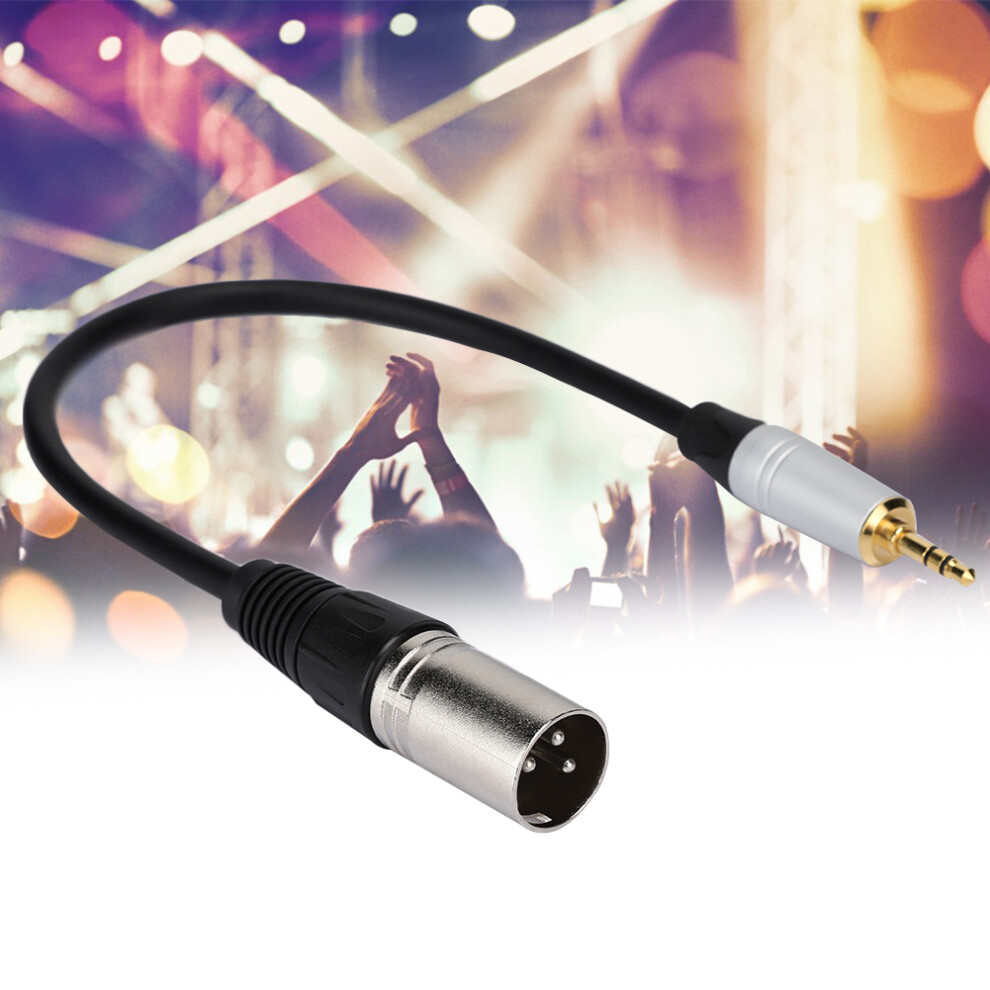 3.5Mm Male To Xlr Male Audio Adapter Cable Converter Stereo Transmission Cable 4961324793978